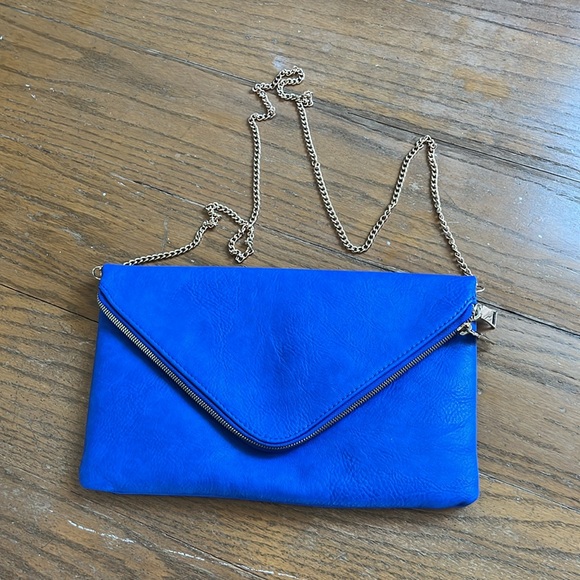Look at this super cute Royal Blue Envelope Clutch/Purse! - Picture 5 of 14